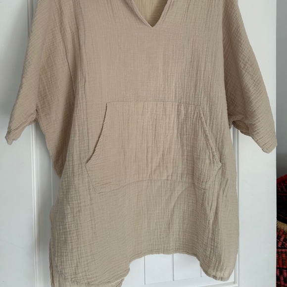 Mate the Label Hooded Gauze tunic - Picture 5 of 5